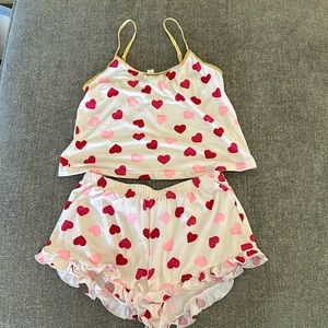 Cute cropped pj set